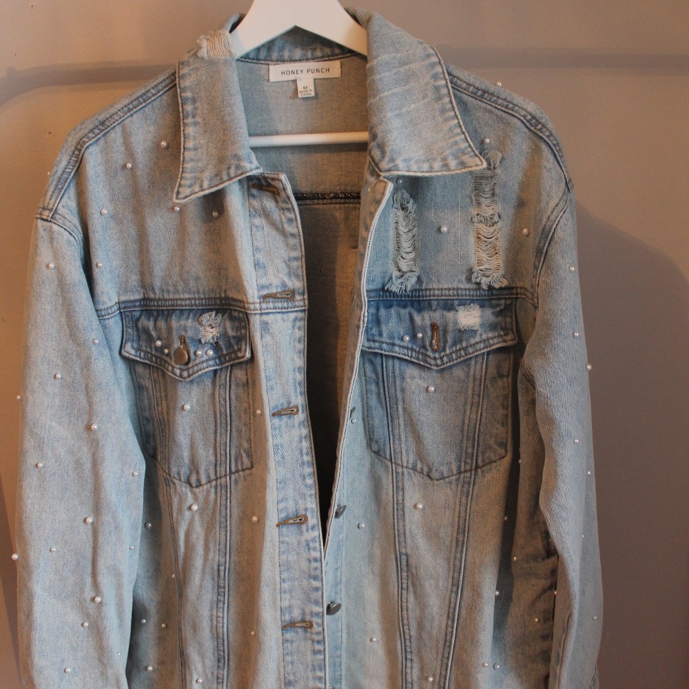 Honey Punch Jean Jacket